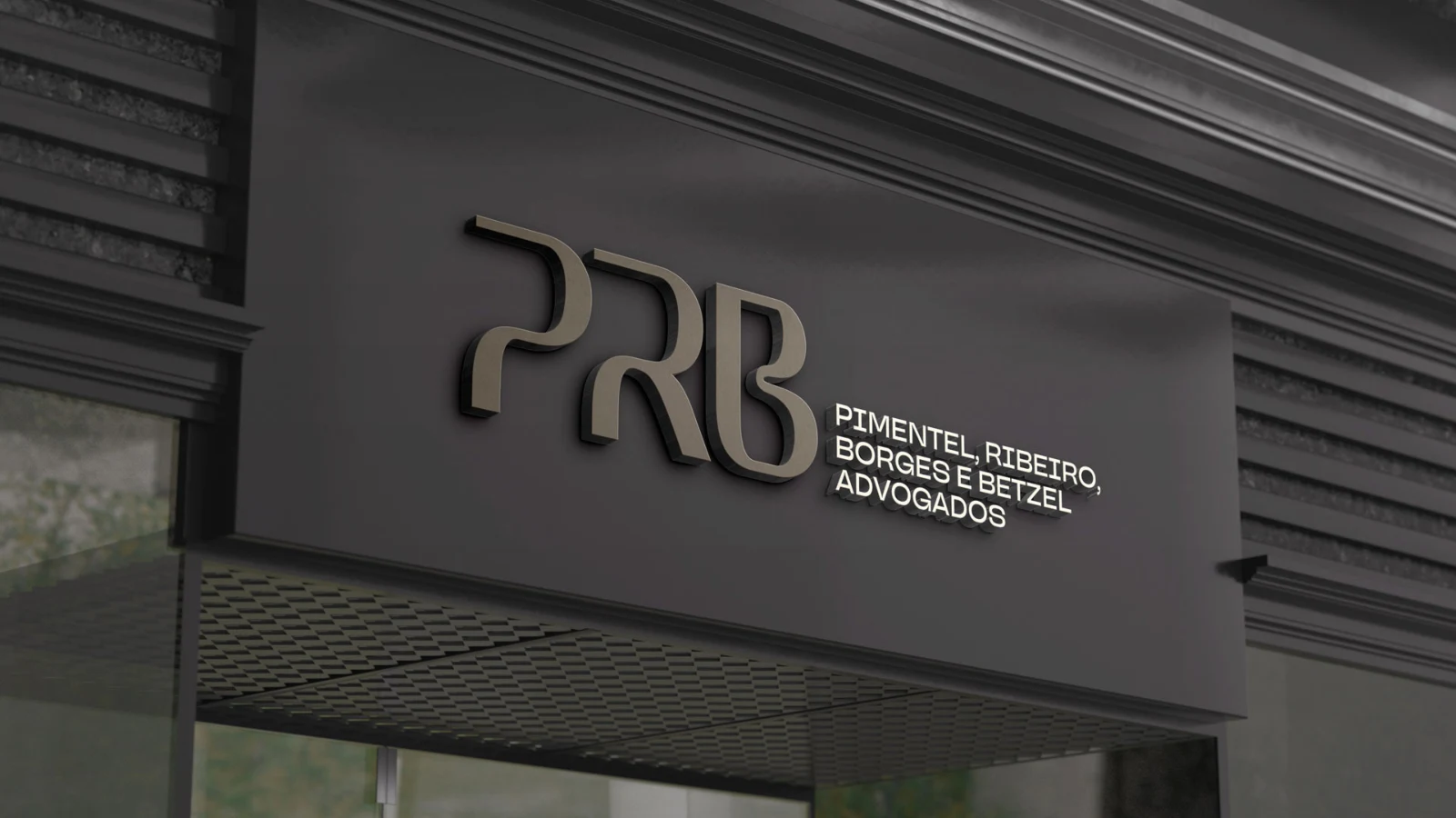 PRB Advogados: aplicação da identidade visual