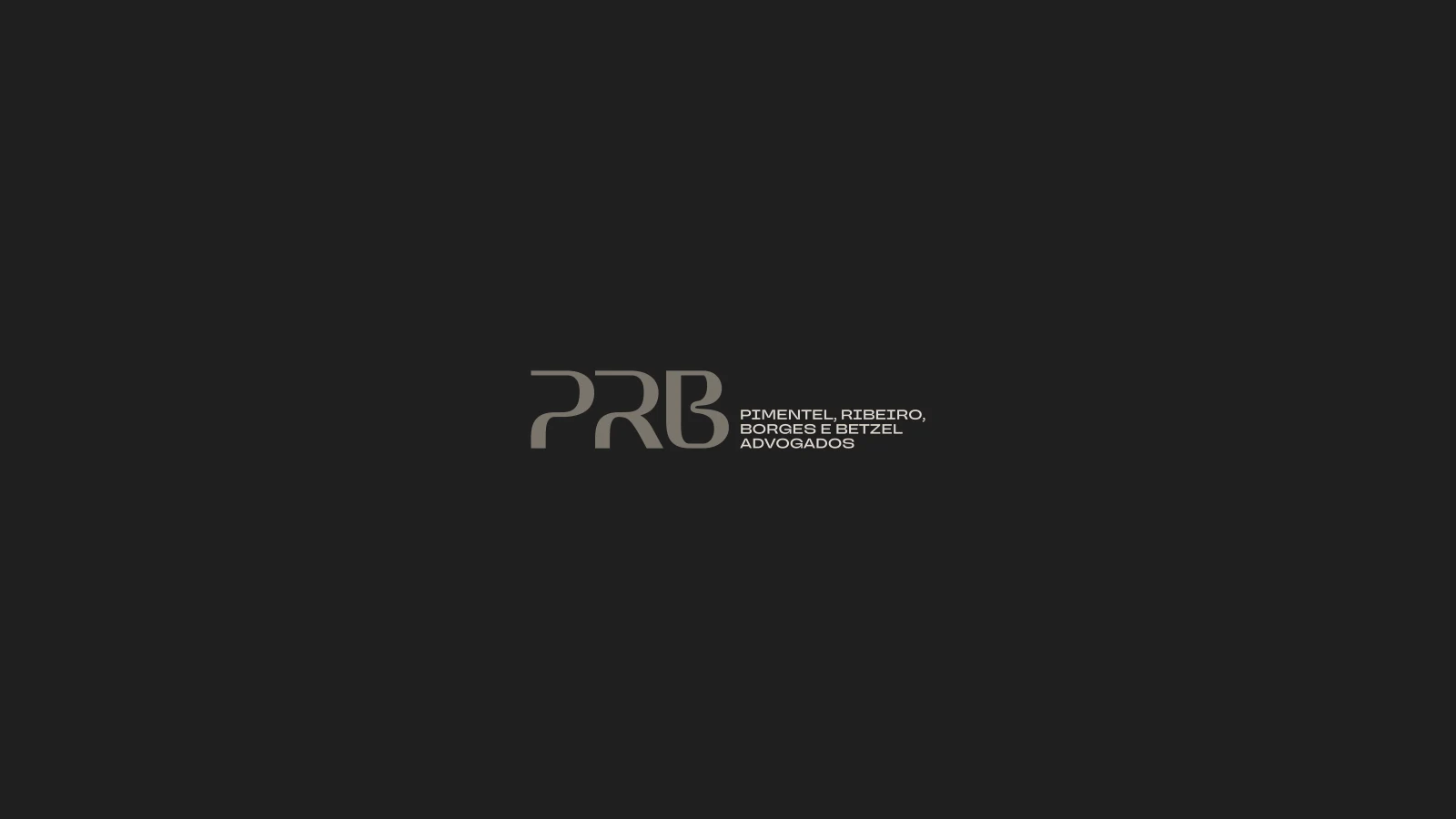 Monograma e assinatura do estudo PRB