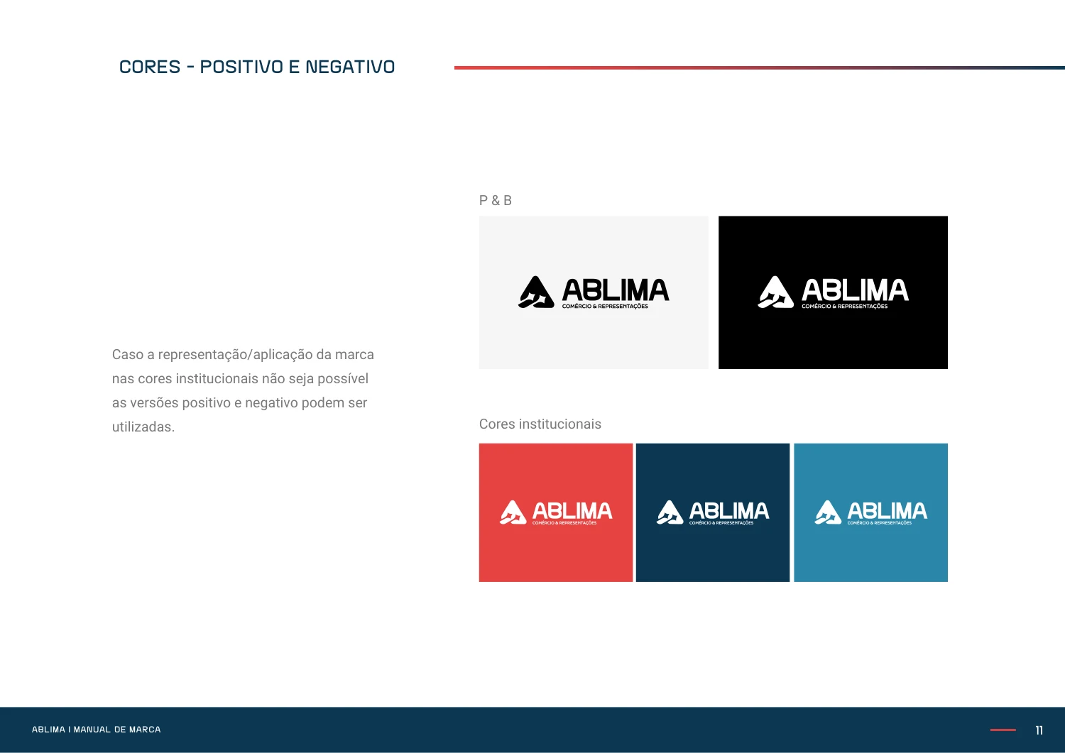Ablima · Apresentação da identidade visual