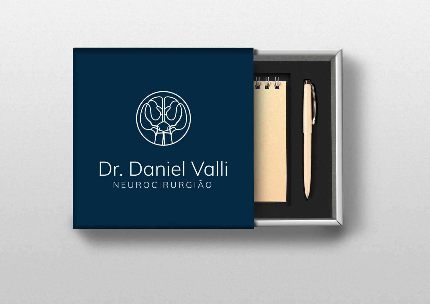 Dr. Daniel Valli · Apresentação da identidade visual