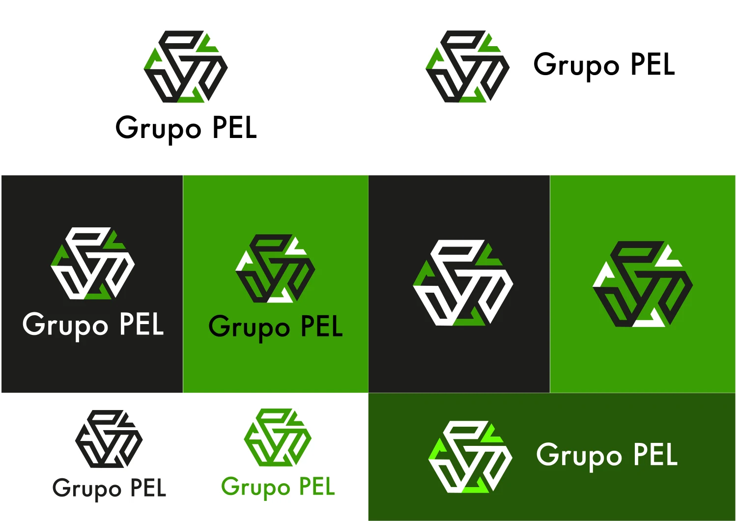 Grupo PEL · Apresentação da identidade visual