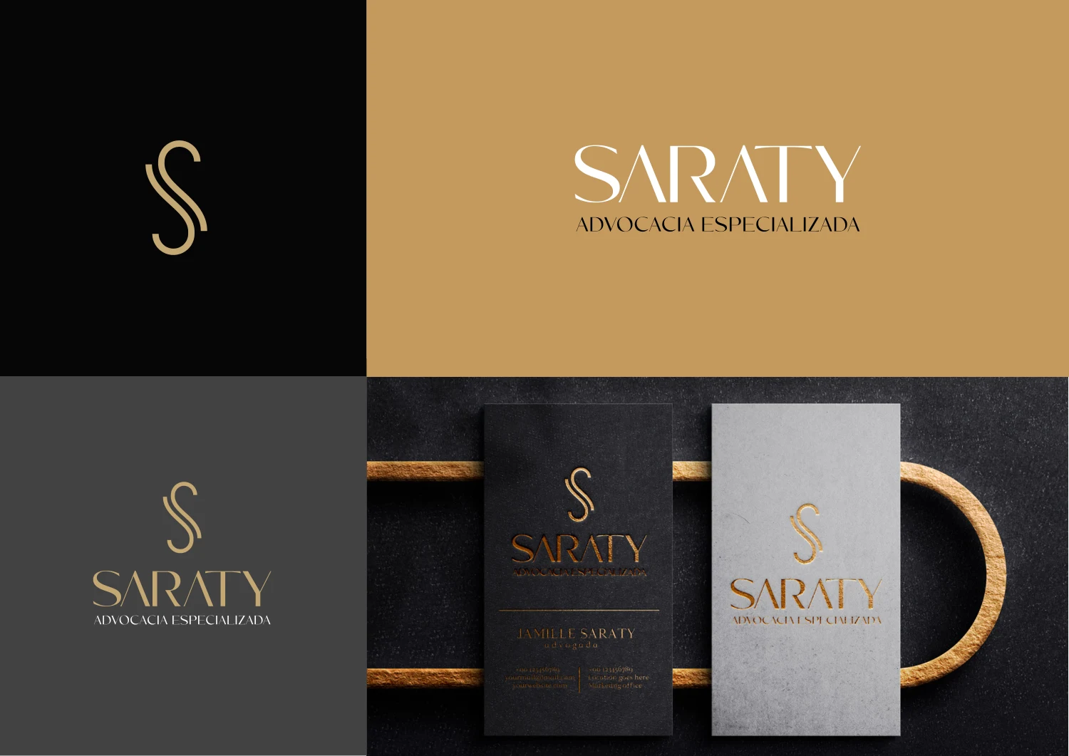 Saraty · Apresentação da identidade visual