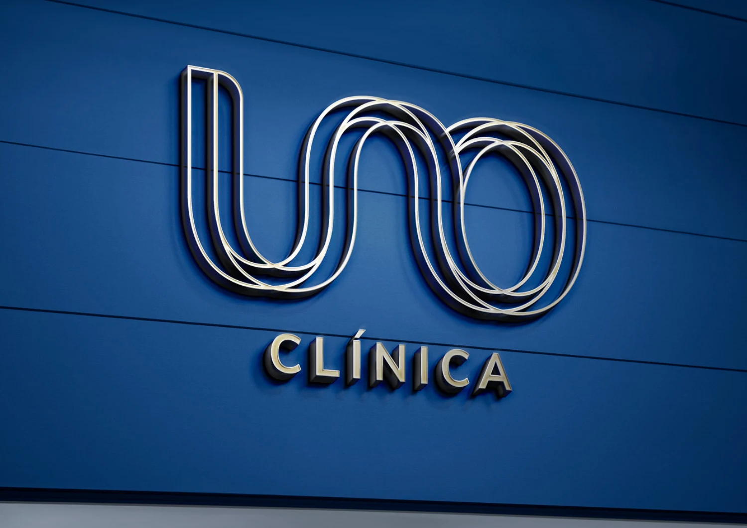 Aplicação da identidade visual de Uno Clínica